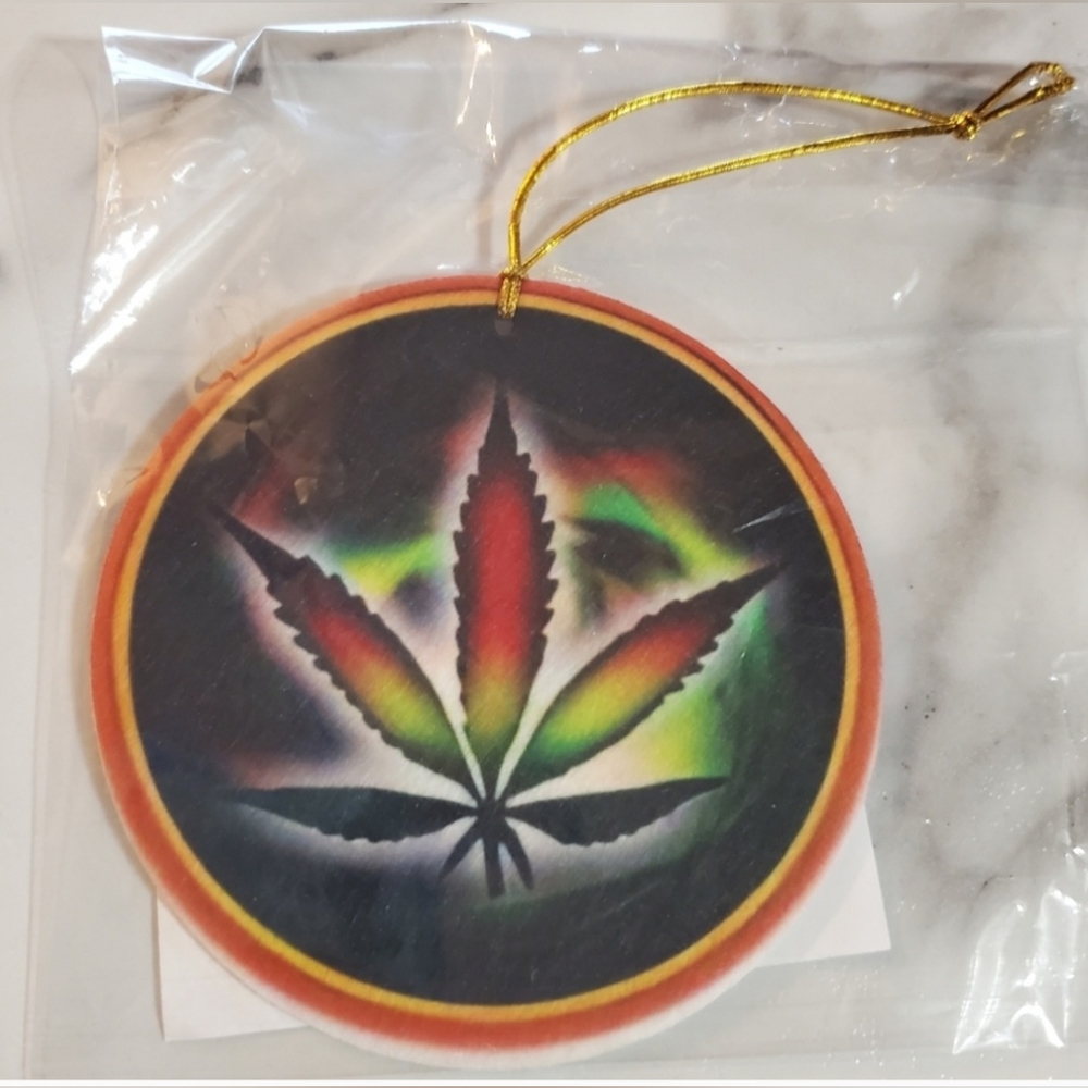 Colorful Leaf Car Air Freshener